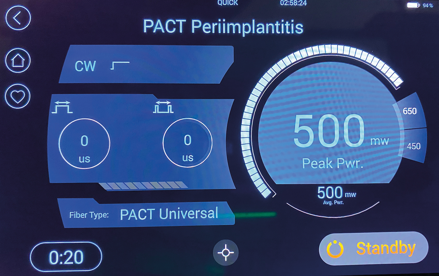 PACT 500 y DUOlaser azul
