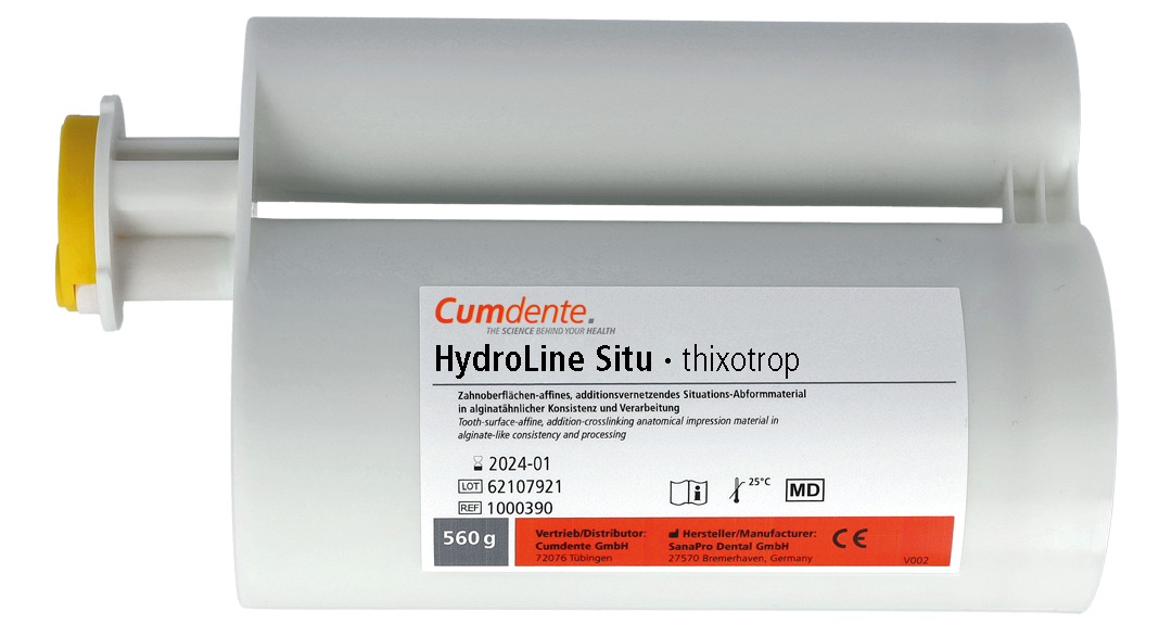 Hydroline thixotrop SITU super rápido de fraguado / Moldeo en situaciones