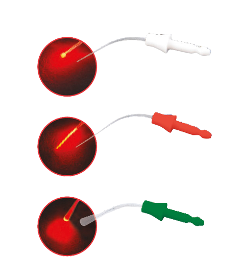 Guía de luz PACT Universal (blanco) / Endo (rojo) / XL (verde)